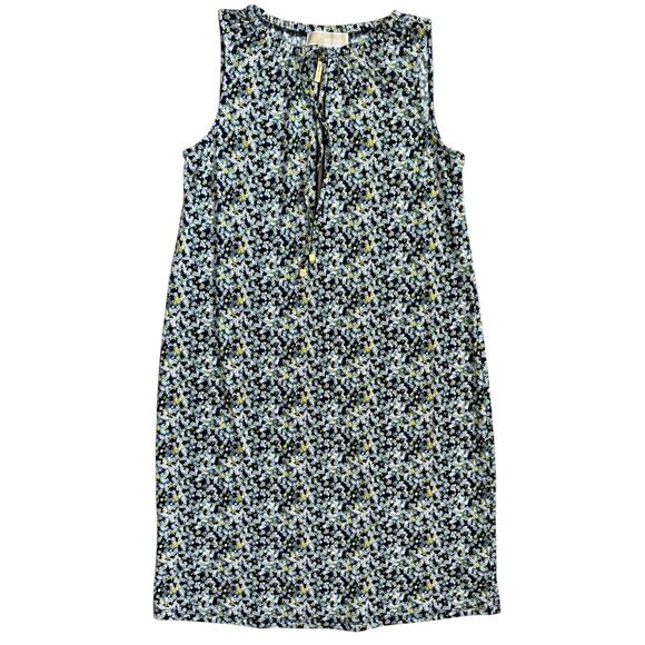 Michael by Michael Kors Preppy Ditzy Floral Dress‎ Multicolor Stretchy Size XS - Picture 1 of 9